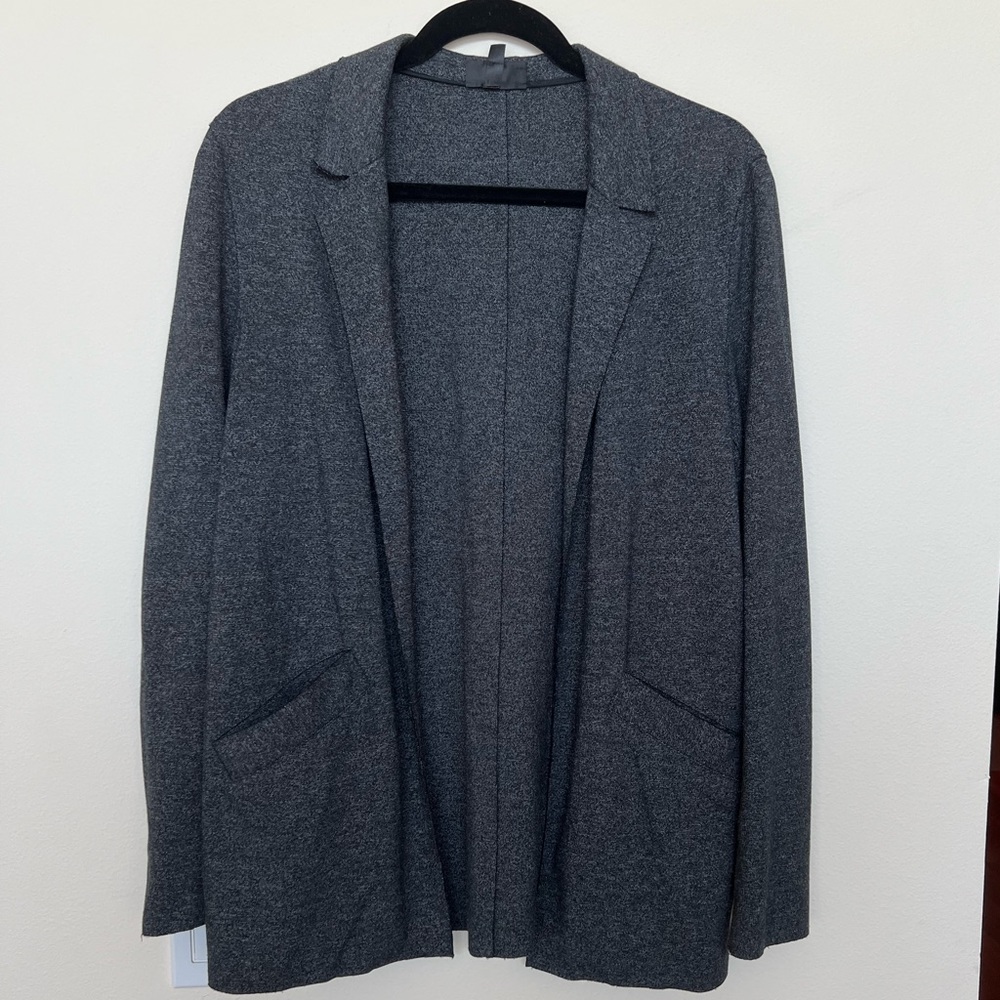 Topshop charcoal gray blazer